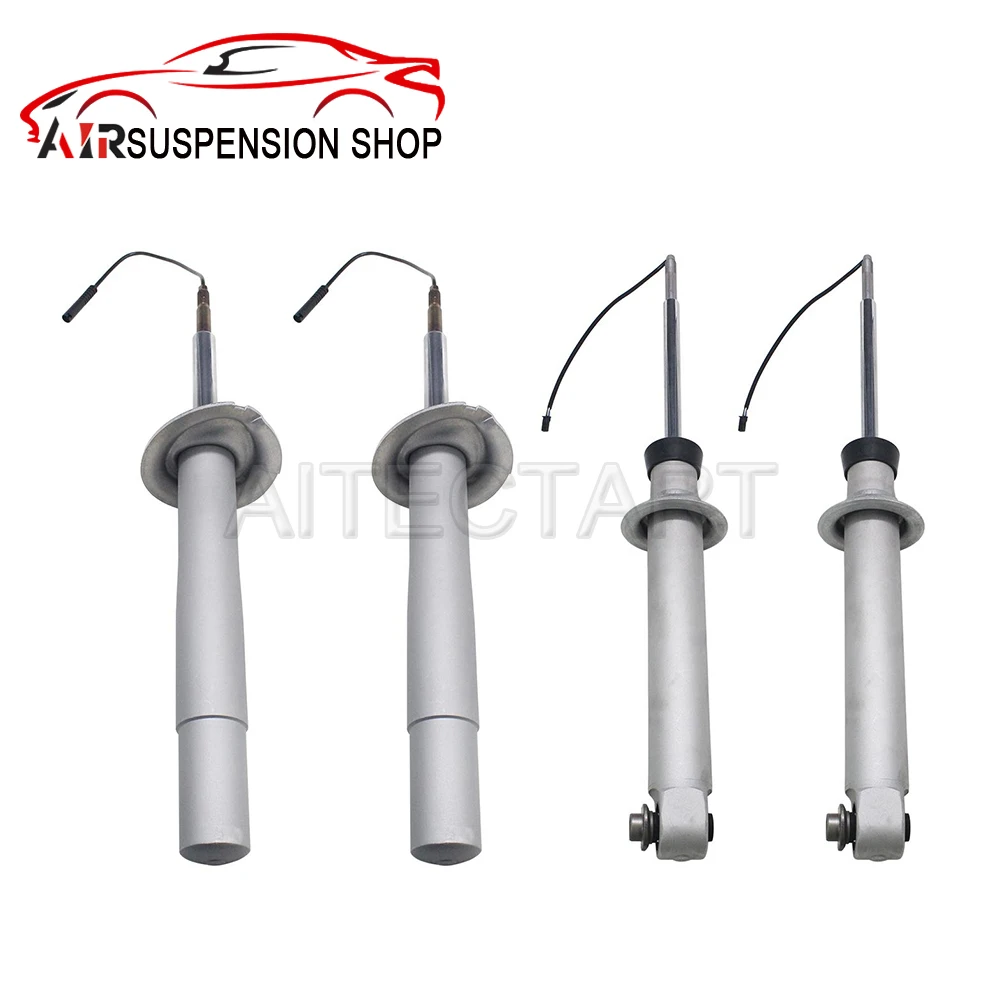 

4pcs Front+Rear Coil Spring Shock Struts with EDC for BMW E39 525i 528i 530i 540i 1997-2003, OEM 31316750030 33521092379