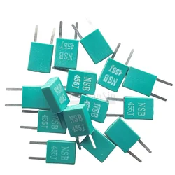 50pcs/ceramic crystal oscillator NSB455J 455K 455KHZ in-line two-pin ceramic resonator DIP-2P green