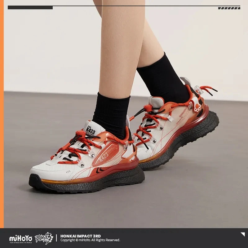 [Genuine]Honkai Impact 3rd Derivative Product Cosplay Kiana Kaslana NEW ARRIVAL Sneakers Couple Casual Fashion Shoes