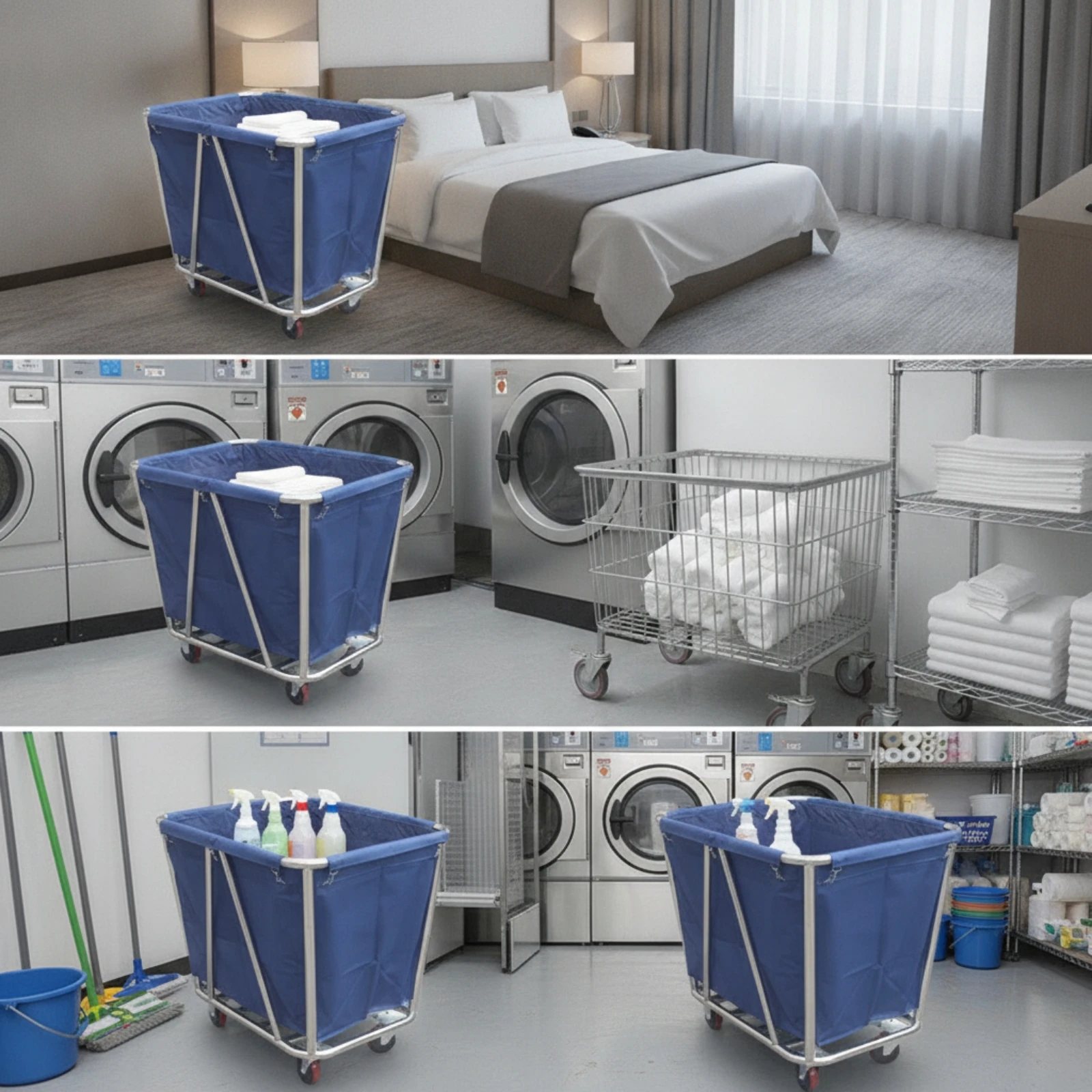 hotel-linen-cart-commercial-laundry-cart-with-wheels-large-capacity-industrial-for-housekeepers-hotels-guest-rooms