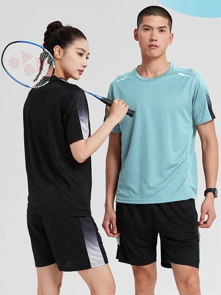 Gym Running Kits Male Basketball Uniform Suit Men Shorts Outdoor Morning Running Clothes Cycling Training Tight Fast Drying