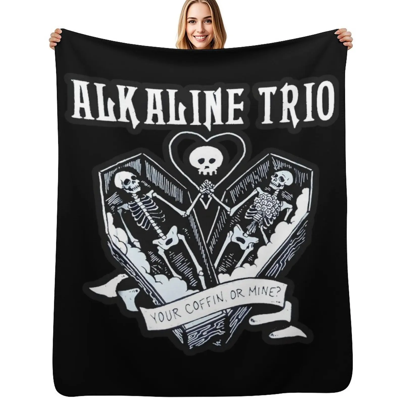 Alkaline Trio Best Selling Classic Copy Copy Throw Blanket Luxury St Decoratives Winter beds Soft Plaid halloween Blankets