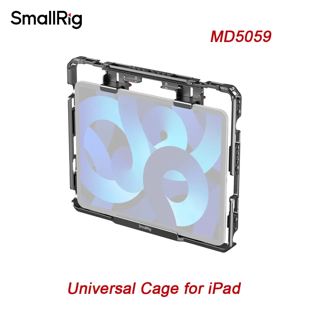 SmallRig Universal Tablet Cage for iPad for iPad Mini for iPad Pro with Sun Hood 1/4