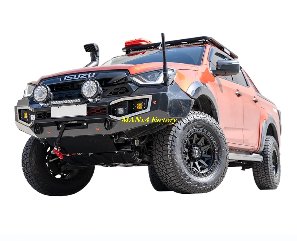 

Slap-Up Dmax Bull Bar Steel Front Bumper for Isuzu D-Max 2019+ Rg