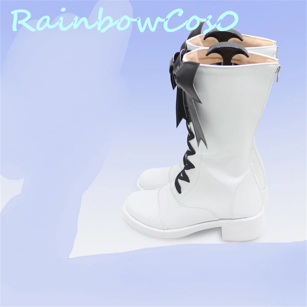 Black Butler Book of Circus Ciel Phantomhive Cosplay Shoes Boots Game Anime Halloween Christmas RainbowCos0 W2790