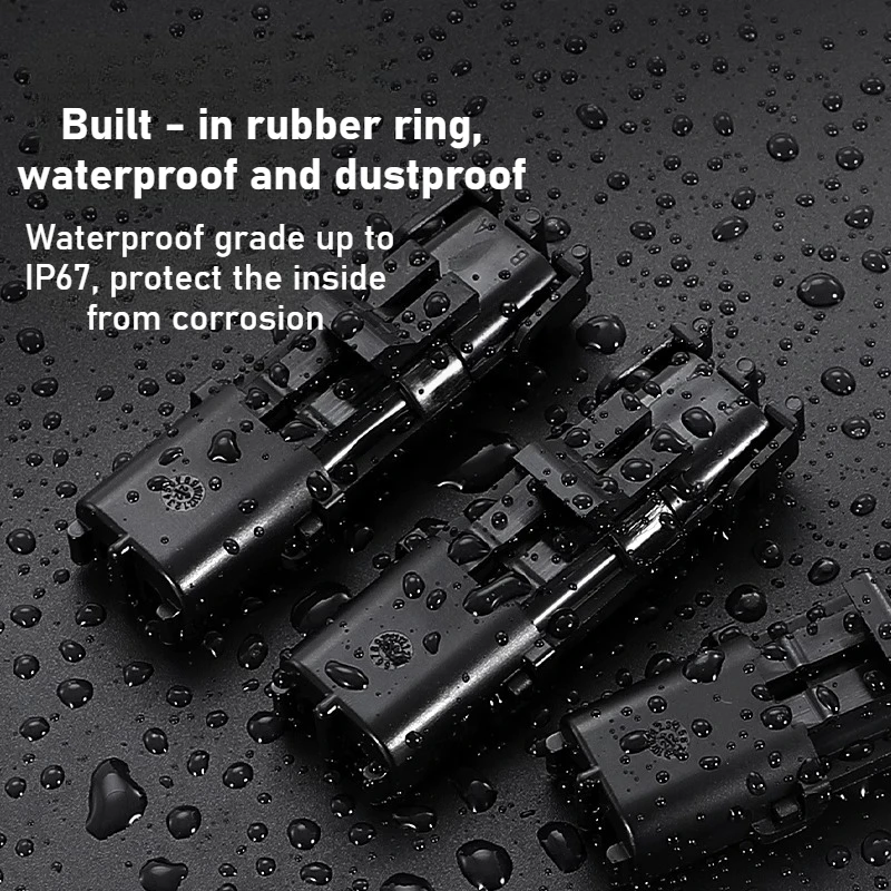 DJ3021Y-2.5-11/21 Connector, Two-pin Waterproof Plug 12015792/12010973