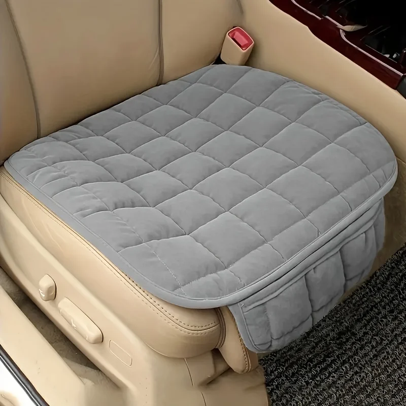 

[Premium Comfort Car Cushion] Memory Foam Car Seat Cushion - Premium Comfort with Non-Slip Rubber Base & Storage Bag | Fits Al