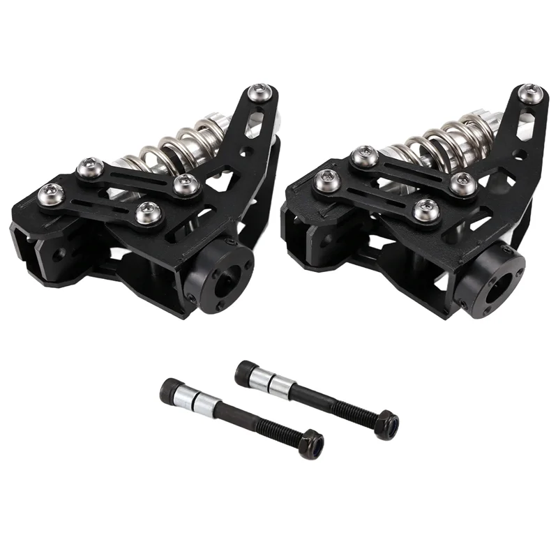 4X DIY Skateboard Spring Belakang Shock Absorber Bridge Skateboard Truk Suspensi 8 Inci Papan Panjang Suspensi Spring Kit