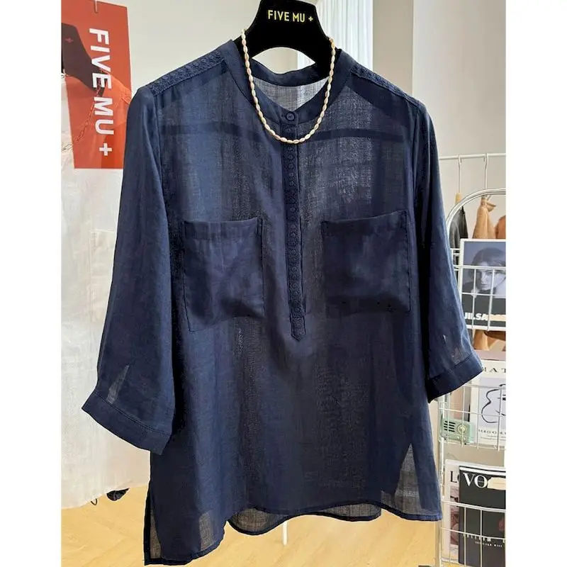

Literary T-shirts Women Harajuku Solid Shirts Oversized Casual Korean Style Half Sleeve O-neck Aesthetic Vintage Clothes Trend