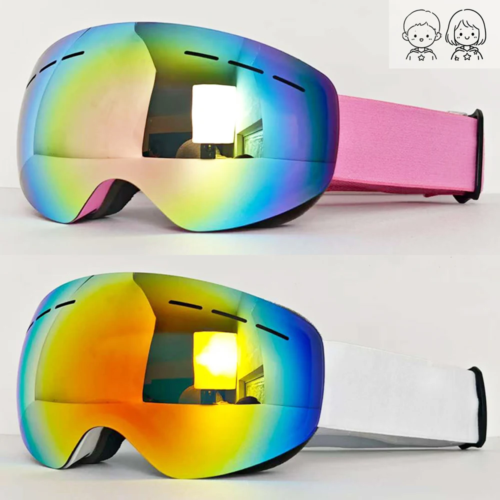 

Детские спортивные очки Snow Mountain, ветрозащитные линзы высокой четкости, дышащие, пылезащитные, пескозащитные, лыжное снаряжение