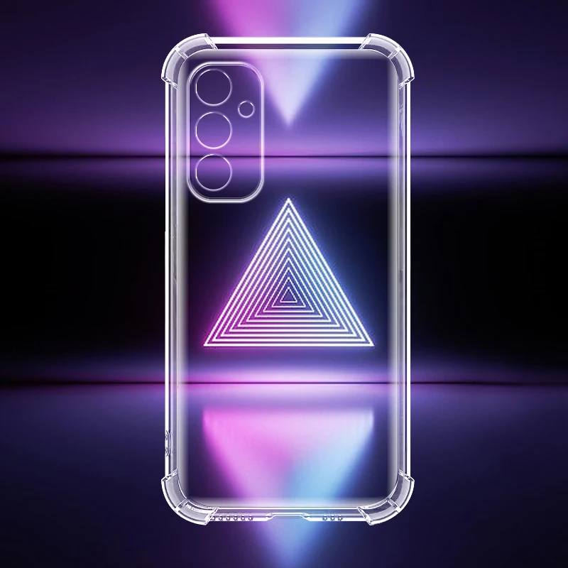 Soft Silicone Clear Phone Case For Samsung A25 A15 5G A14 A24 A34 A32 A42 A52 A52S A05 A55 Back Cover