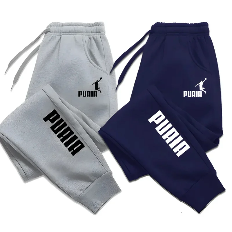 

2026 Men's Printed Pants Autumn/Winter New Collection Men's Pants Sports Slow Running Fitness Running Pants Harajuku Street Wear