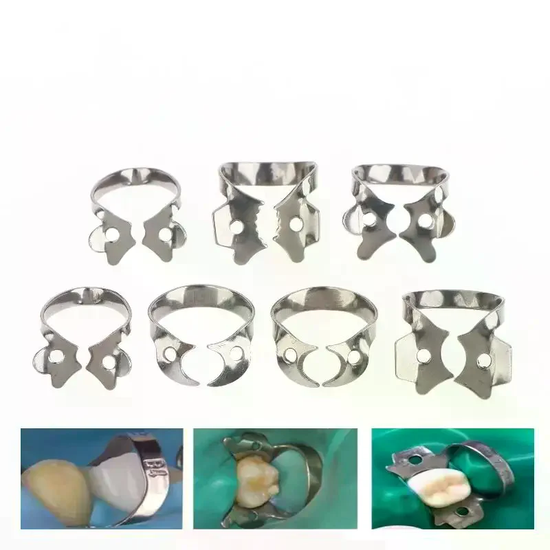 

1 шт., стоматологические резиновые зажимы из нержавеющей стали, эндодонтические восстановительные барьерные зажимы, стоматологические ортопедические материалы, лабораторные инструменты