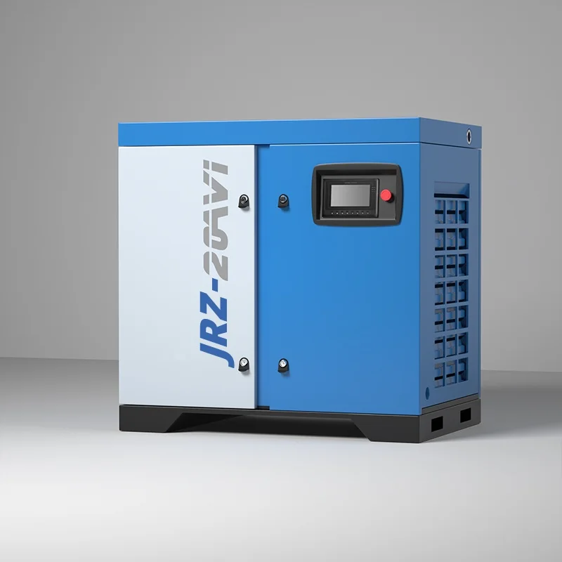High Efficiency JRZ-20AVI 0.8MPa Permanent Magnet Integrated Oil Cooled Screw air Compressor 3800r/min 15KW 65±2dB(A) 380v 50Hz
