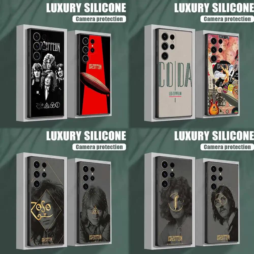 

L-Led Z-Zeppelin Phone Case For Samsung S25,S24,S23,S22,S21,S20,S10,Ultra,Plus,Lite,FE,Soft Silicone Black Cover