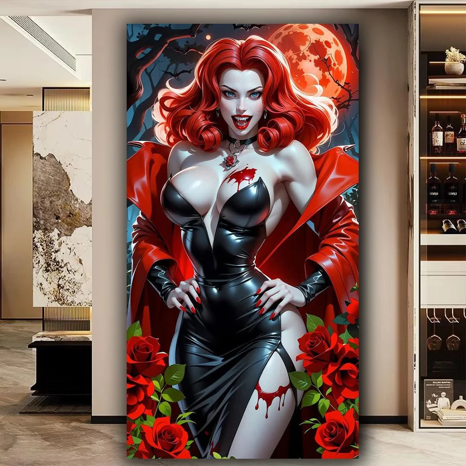 ¿Qué son los Buecos y por qué el cuadro de diamantes Demon Red Devil es la mejor opción para tu hogar gótico?