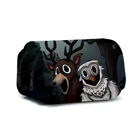 Game Roblox 99 Nights in The Forest Double-layer Pencil Case Stationery Box Pencil Case School Decoration Supplies for Primary