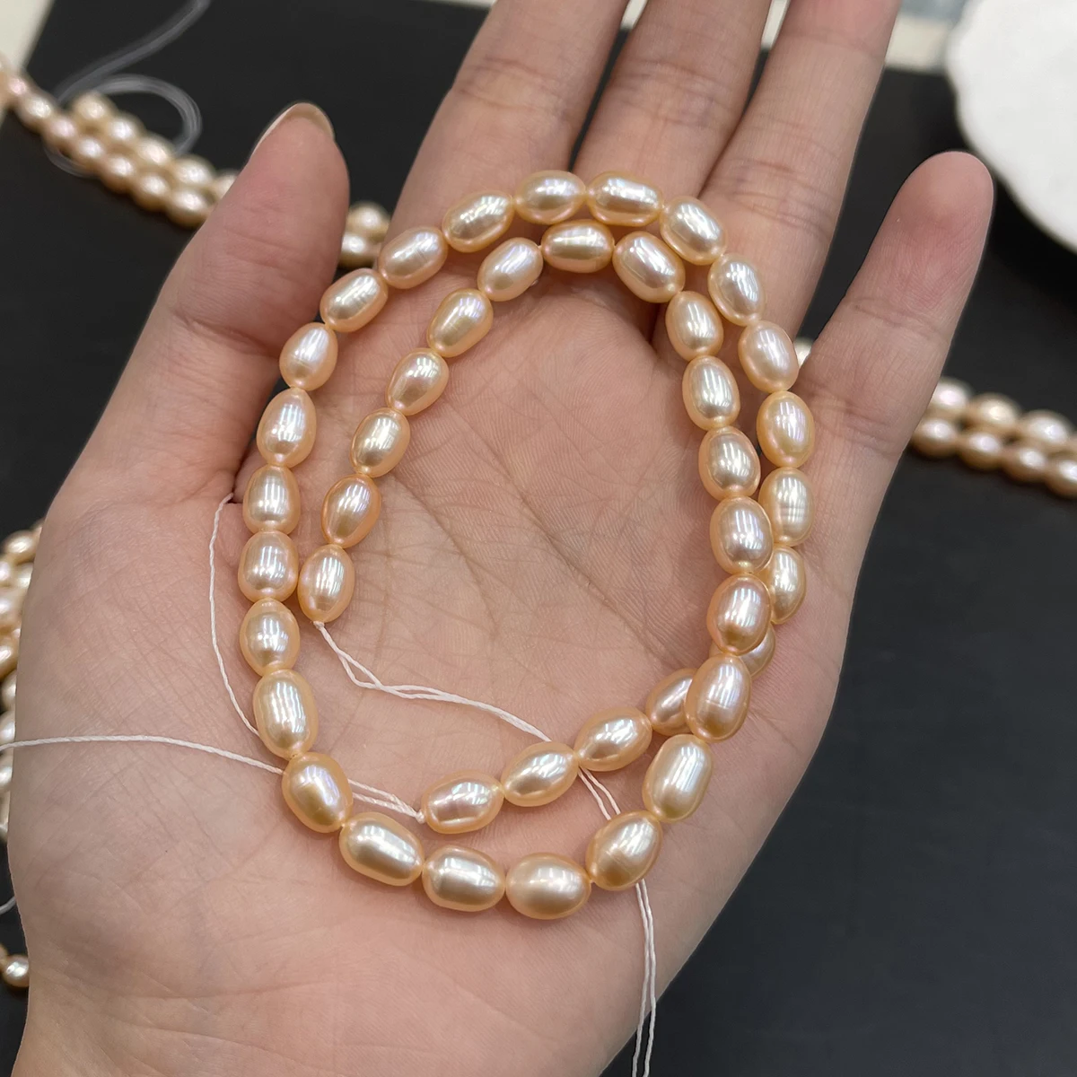 AAA DIY Pink Isolation Pearl Natural Freshwater Pearl For Jewelry Making DIY Necklace Bracelet Chains Earrings Accessory 6