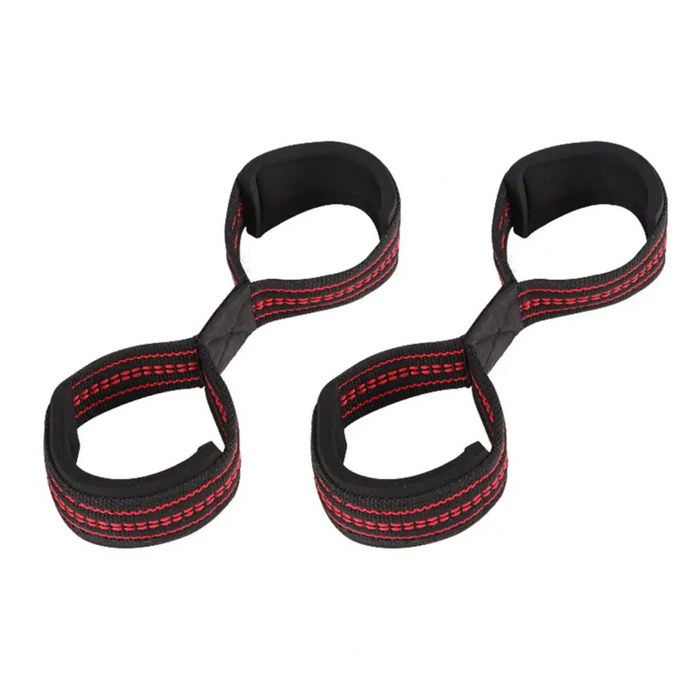 

Weight Lifting Straps Anti-slip Padded Figure 8 Lifting Straps for Men Women Weightlifting Grip Bands for Bodybuilding for Home