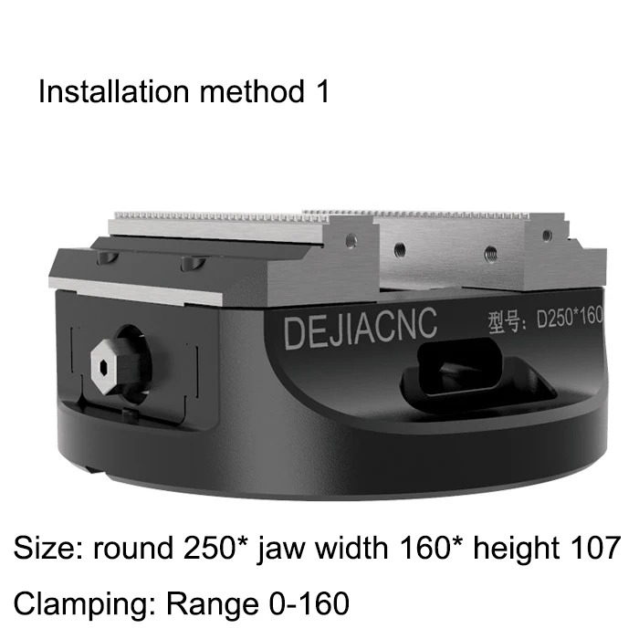 Self-centering five-axis concentric vise dust-proof anti-iron filings with the same movement centering fixture CNC CNC special