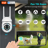 Tuya Smart 2.4G WiFi Indoor Camera Smart Home Security Video Surveillance Supprt Two Way Audio Mobile Motion