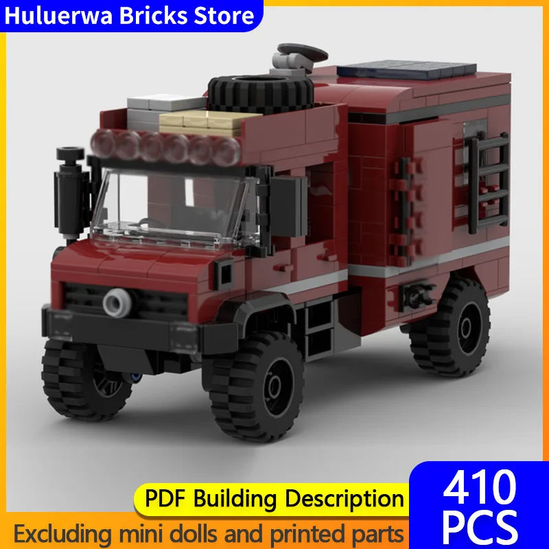 

Speed Hypercar Model MOC Building Bricks Two-Seater Off-Road Camper Van Modular Technology Gifts Holiday Assemble Children Toys