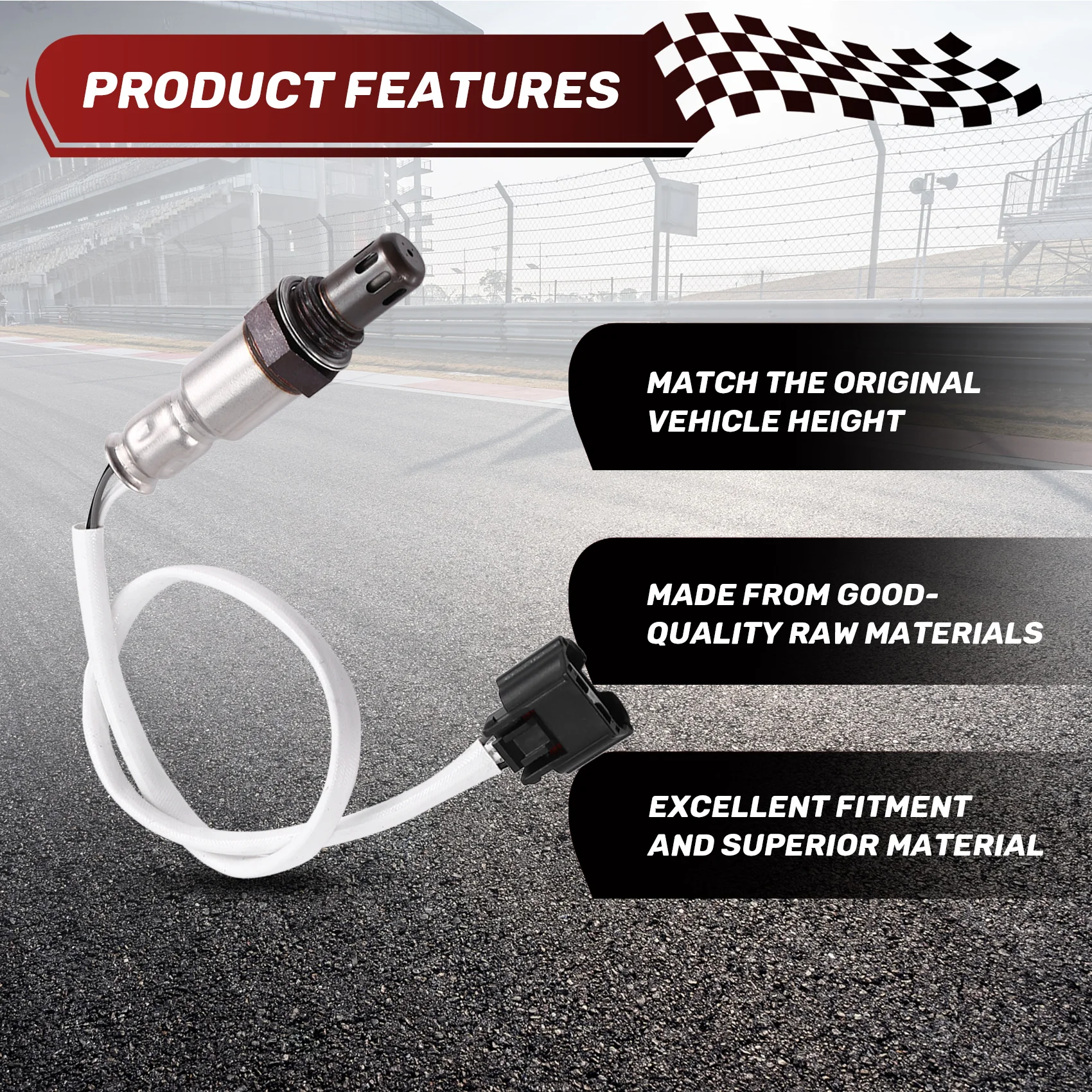 

2Pcs Upstream & Downstream Oxygen 02 Sensor 22693-3TY0B 226A0-3TA0B For Nissan 2.5L Altima 2015 2016 2017-N32R