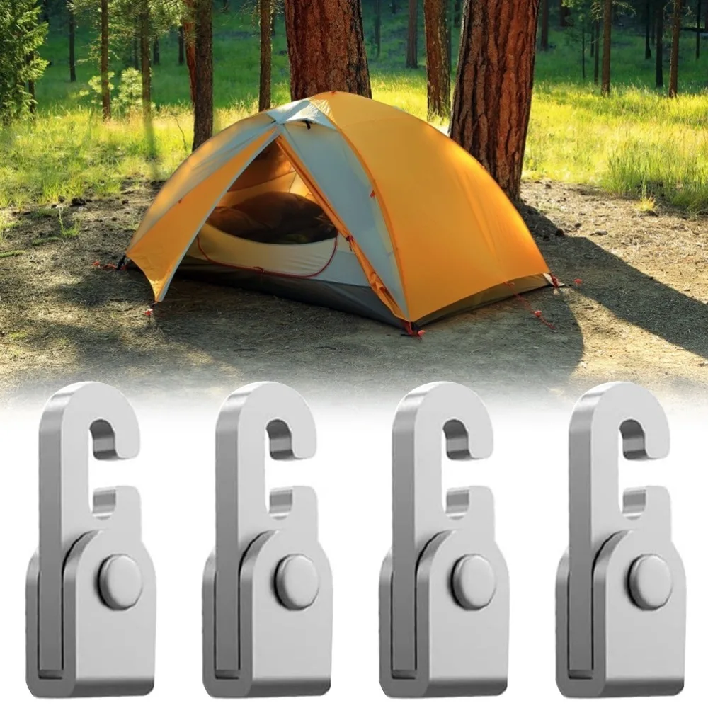 Ganchos Autoblocantes de Alta Resistencia para Camping y Mochila - imagen 2