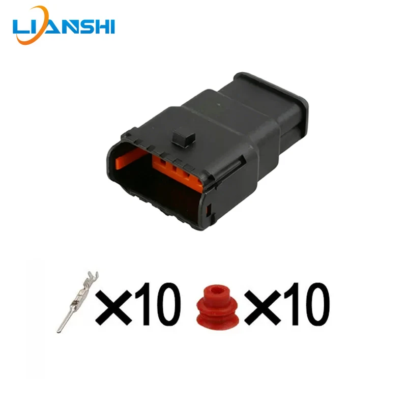 1set 4pin 98788/98789-1201 Applicable to Peugeot Citroen C4L Headlight Assembly Wiring Harness Plug
