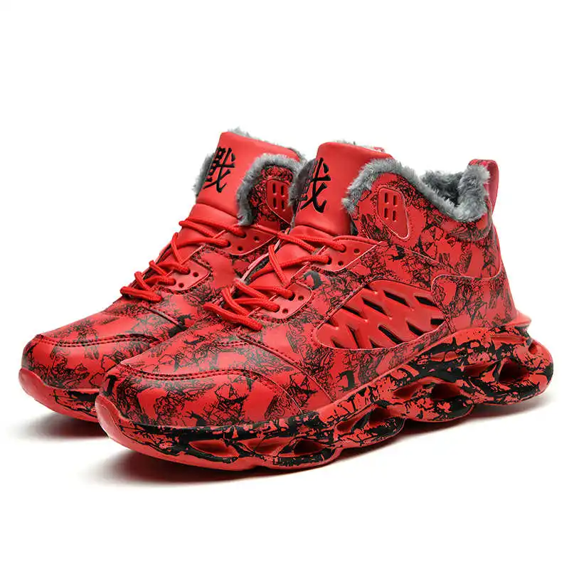Red Yellow Casual Boots Man Golf Sneakers Boot Shoes Sport Seasonal Entertainment Practice New In Tenid Runners