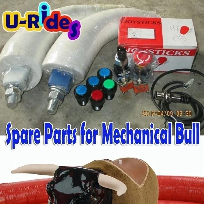 In stock White Color Mechanical Bull Horns Ox Horn for mechanical bull accessory