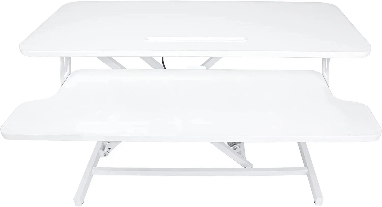 Computer DesksAdjustable 34 inch Standing Desk Converter for Home Office and Computer Work