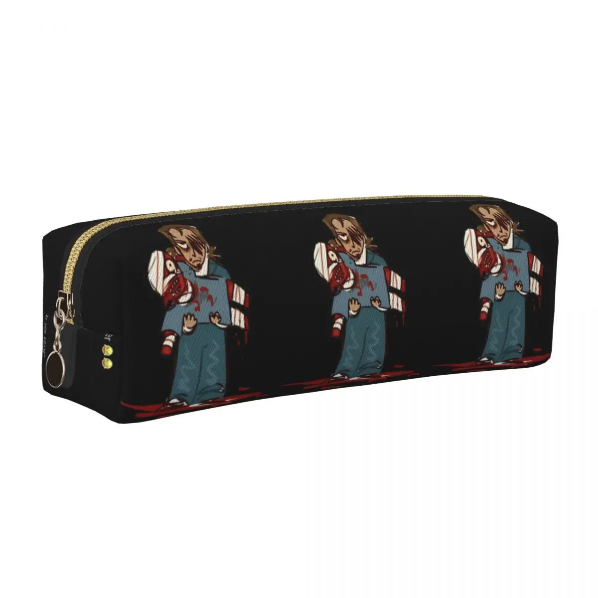 

Fashion SallyFace Pencil Cases Mouthwashing Horror Adventure Game Pencilcases Pen for Girls Boys Bags Office Zipper Accessories