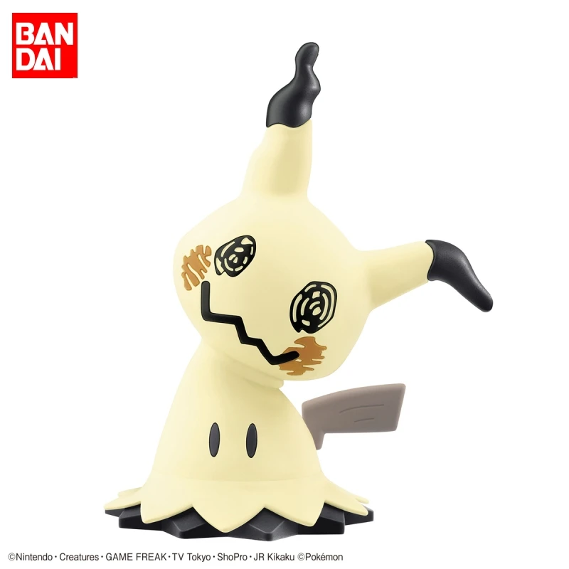 

Bandai Original Pokemon PLAMO COLLECTION 08 Mimiqui Anime Action Figure Assembly Model Toys Collectible Gifts For Children