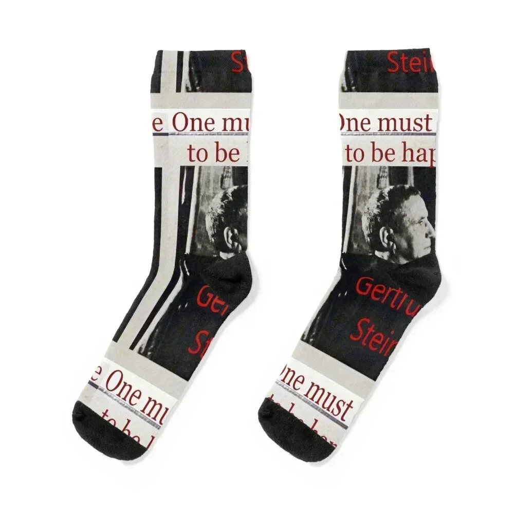

Gertrude Stein, Quotes. “One must dare to be happy. Socks custom floor winter gifts Heating sock Socks Men Women's