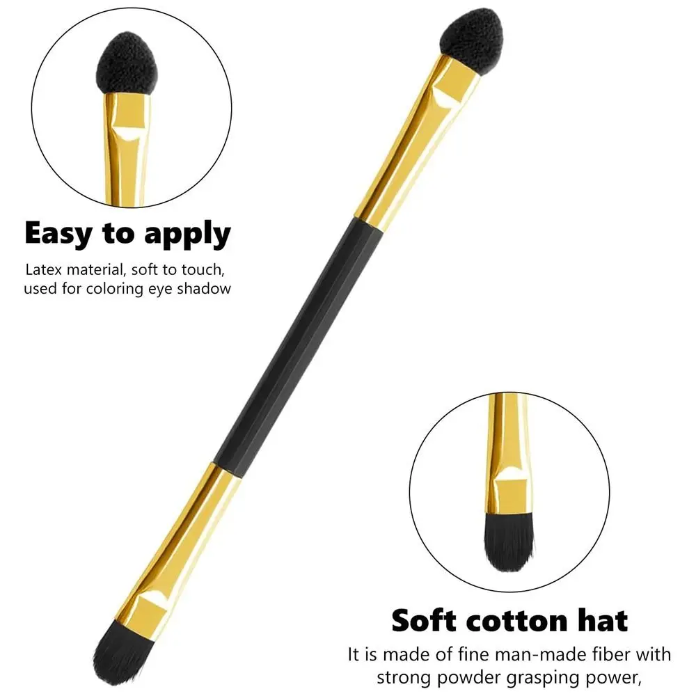 10pcs Double-Head Eye-shadow Brush Eyeliner Applicator Lip Eyebrow Makeup Tool New Fashion Sponge Stick