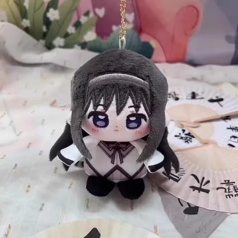 10 سنتيمتر Puella Magi Madoka Magica أفخم ساكورا كيوكو كانام مادوكا توموي مامي الكرتون أنيمي الشكل محشوة دمية ظهره قلادة