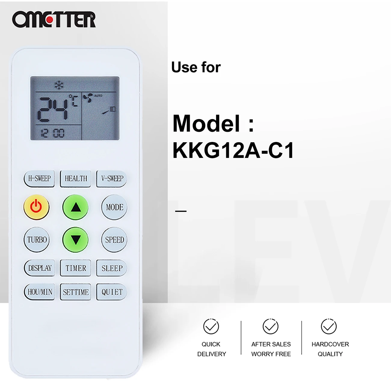 KKG12A-C1 is Suitable For Changhong Air Conditioner Sensitive Remote Control