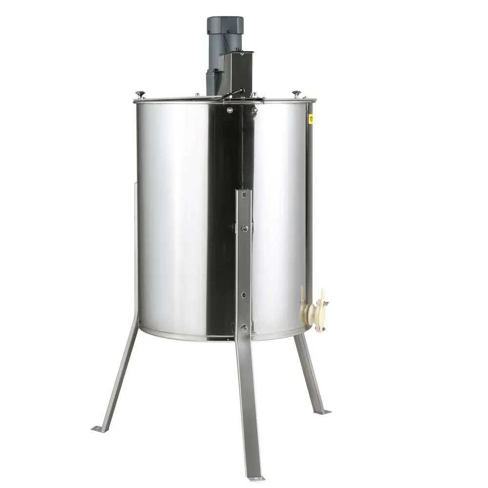 

Electric Honey Extractor 4/8 Frames Stainless Steel Beekeeping Tool Height Adjustable Stand