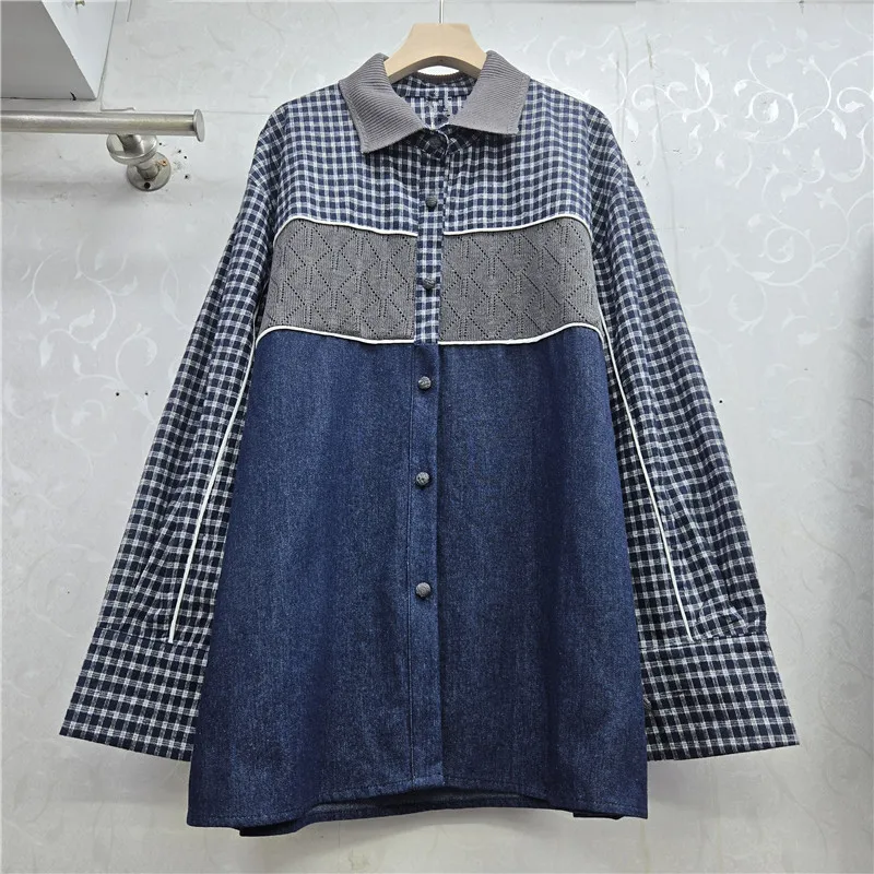 

SuperAen Spring New Korean Style Elegant Three-dimensional Decoration Patchwork Shirt Sweet Loose Women's Shirt