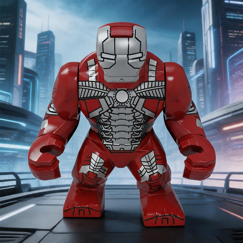 

Building blocks, Marvel superheroes, assembled dolls, Spider Man, Iron Man, Venom, Shark, Deadpool, DIY gifts, children's toys