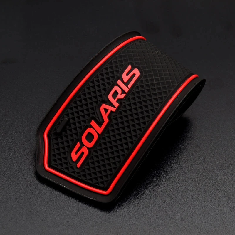 Suitable for Hyundai 11 Solora door groove pads water coasters car interior modification SOLARIS anti-slip mats