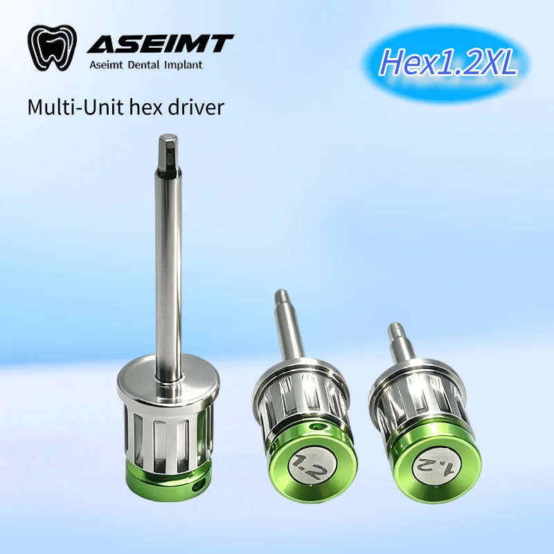 

ASEIMT Dental Hand Driver Implant Torque Wrench 10-70 Ncm Hex Screwdriver Abutment Ratchet for Osstem DIO Megagen NEO 3i OEM ODM