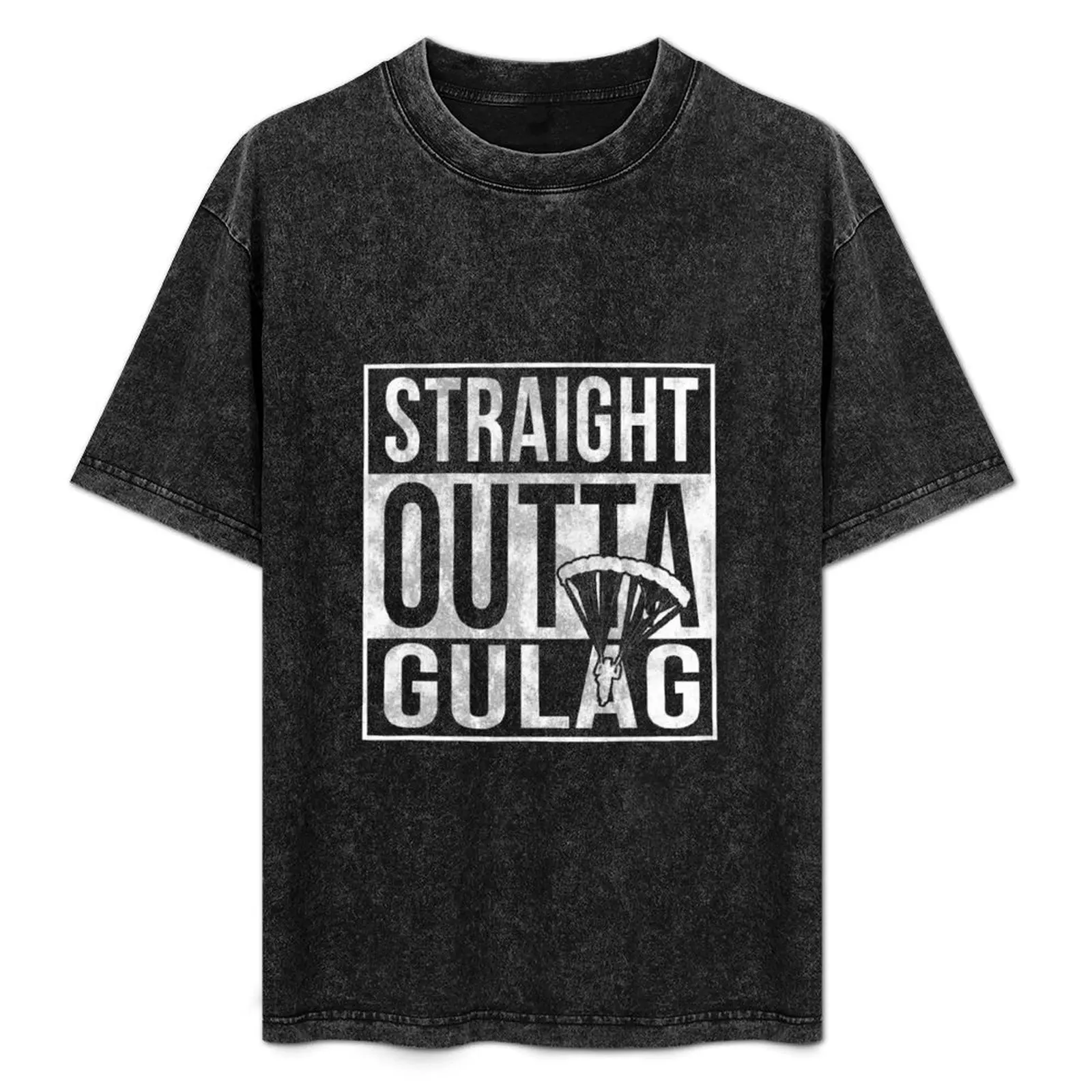 

Straight Outta Gulag Gaming T Shirt T-Shirt Fitness Quick Dry Short Sleeve Top