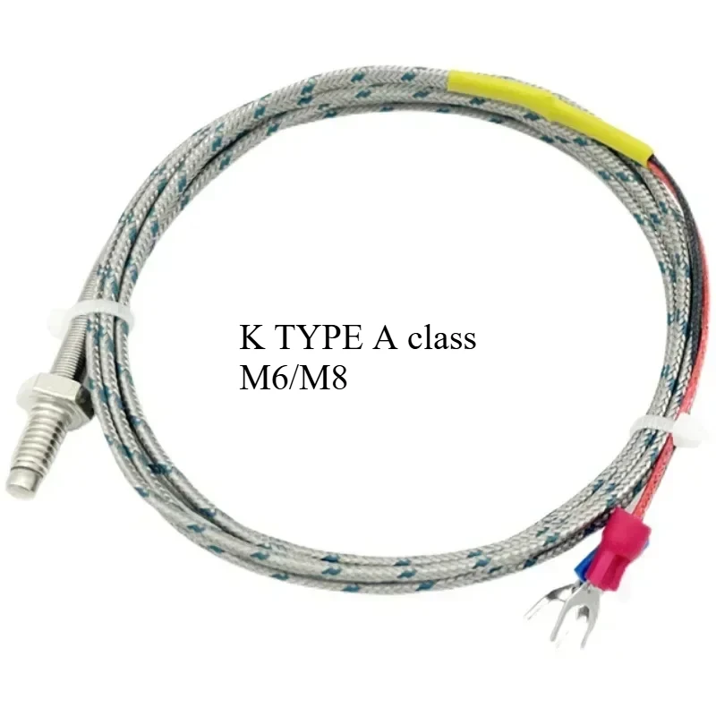 Screw Thermocouple Multi-strand K-type WRN Temperature Sensor Precision M6/M8 Temperature Control Probe