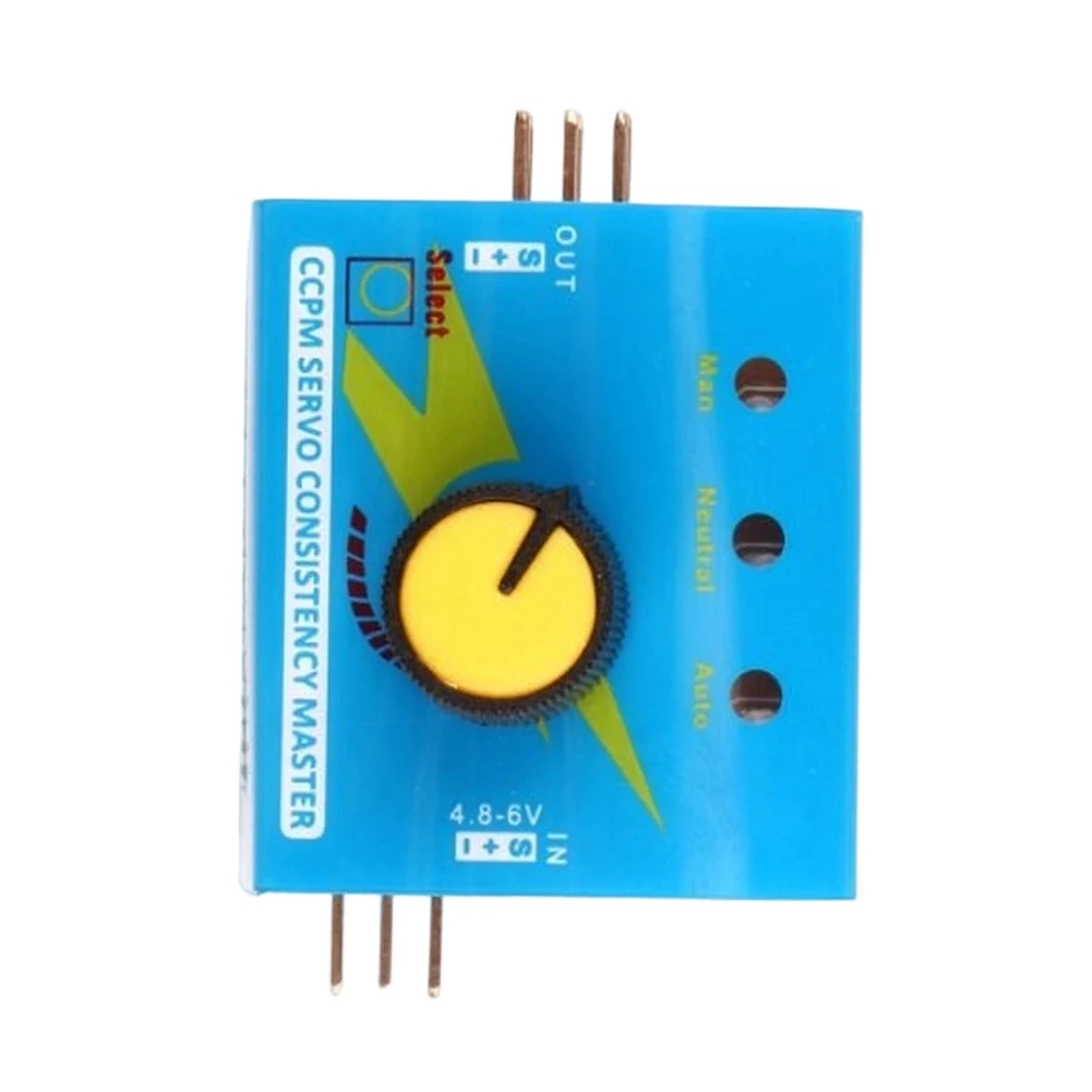 Portable RC Controller Tester with Manual Neutral and Auto Modes for Accurate ESC For Motor Testing and Calibration