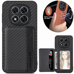 For Xiaomi 15T 14T 13T Redmi Note 13 14 Pro Plus 5G 4G RFID Leather Wallet Back Case For Poco F8 Ultra F7 X7 X6 F6 M6 Pro Cover