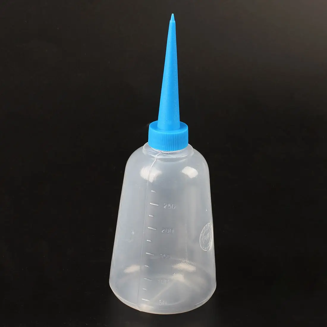 250ml Clear White Blue Plastic Liquid Glue Applicator Bottle