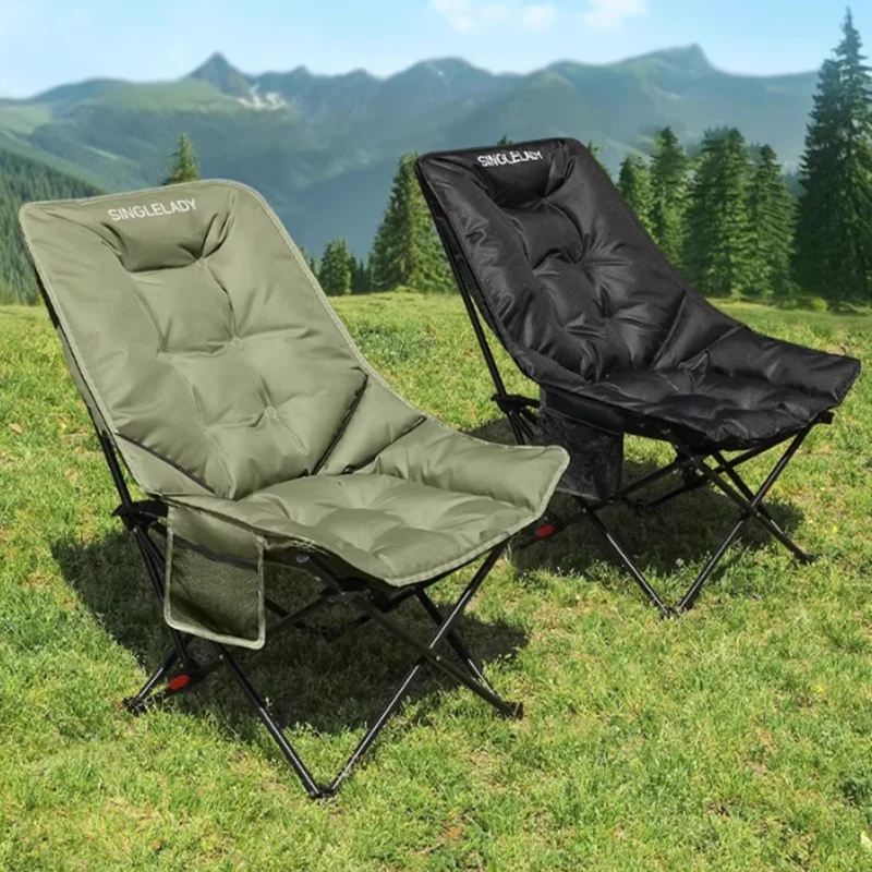 

Adults Tommy Bahama Folding Chair Lightweight Travel Moon Camping Folding Chair Summer Beach Reclining Silla Playa Furniture