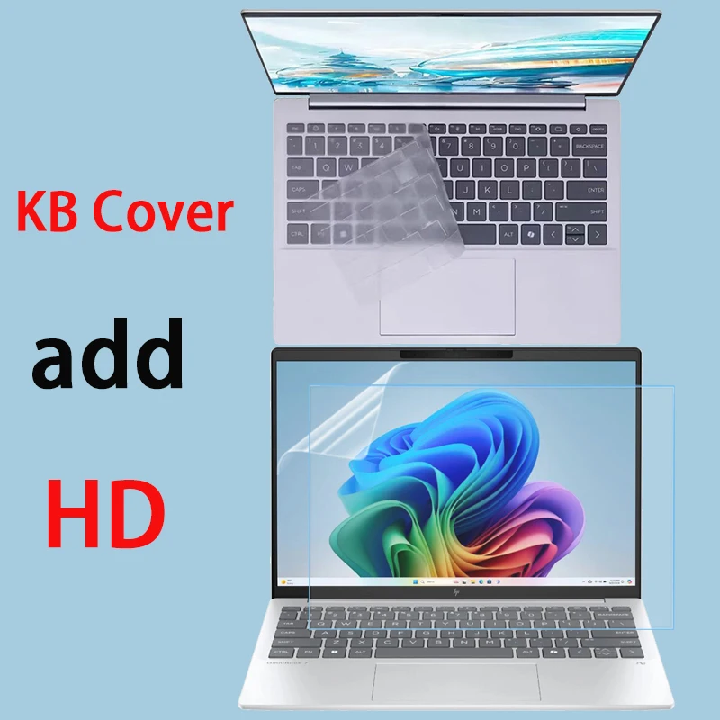 

For HP OmniBook 7 Aero 13-bg Keyboard Film Computer Accessories 13.3-inch 16：10 HD anti-blue screen film tempered film